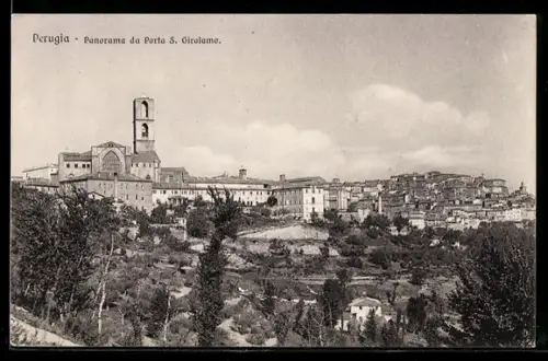 AK Perugia, Panorama da Porta S. Girolamo