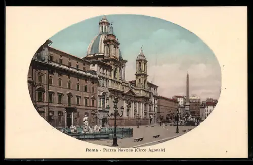 AK Roma, Piazza Navona, Circo Agonale