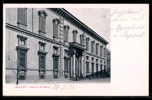 AK Milano, Palazzo di Brera