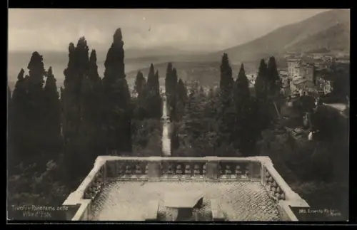 AK Tivoli, Panorama nella Villa d`Este