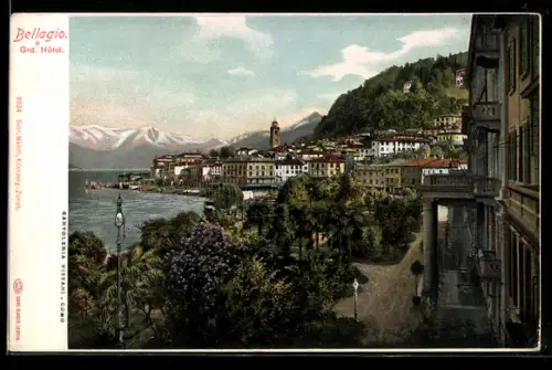 AK Bellagio, Grand Hôtel e vista panoramica sul lago di Como