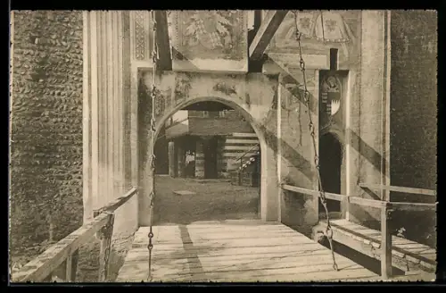 AK Torino, Borgo Medievale, Il Ponte Levatoio