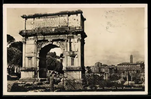 AK Rom, Arco di Tito presso il Foro Romano