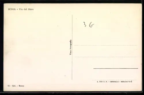 AK Roma, Via del Mare