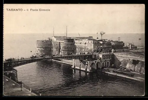 AK Taranto, Il Ponte Girevole e castello sul mare