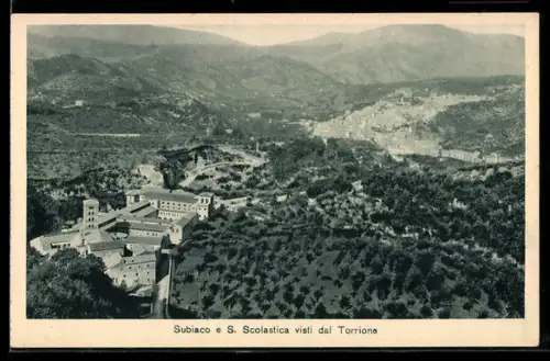 AK Subiaco, S. Scolastica visti dal Torrione