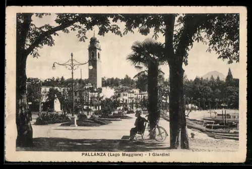 AK Pallanza /Lago Maggiore, I Giardini