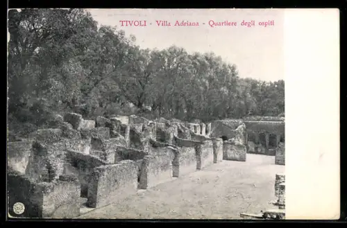 AK Tivoli, Villa Adriana, Quartiere degli ospiti