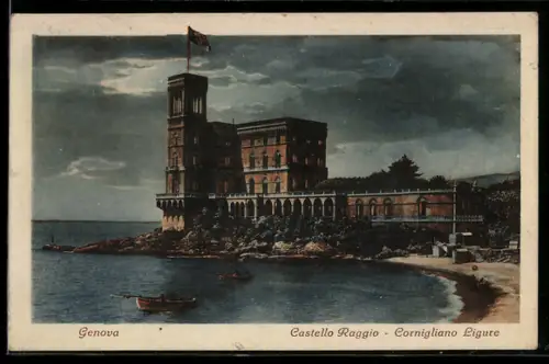 AK Genova, Castello Raggio, Cornigliano Ligure sul mare