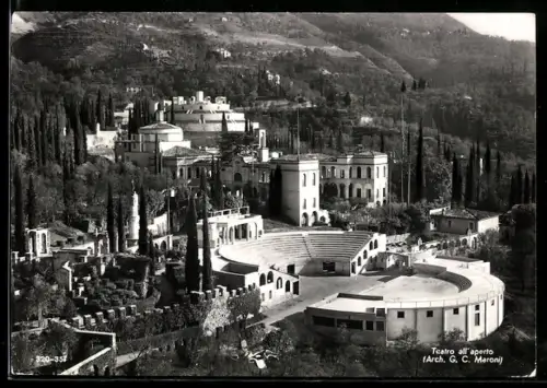 AK Gardone del Garda, Il Vittoriale degli Italiani, arch. G. C. Maroni