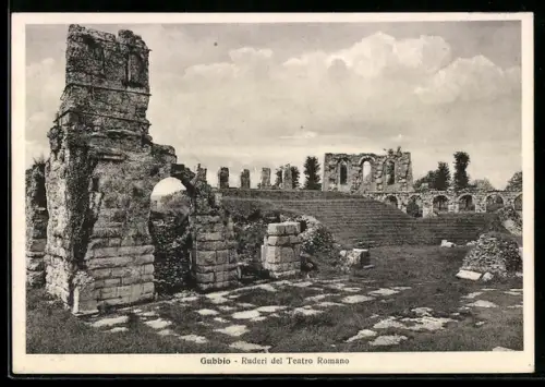 AK Gubbio, Ruderi del Teatro Romano