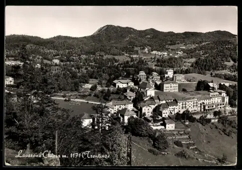 AK Lavarone /Trentino, Chiesa, Veduta panoramica del villaggio
