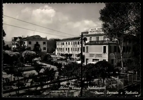 AK Abano Terme, Stabilimenti Mioni Pezzato e Helvetia