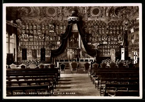 AK Padova, Regia Università, Aula Magna