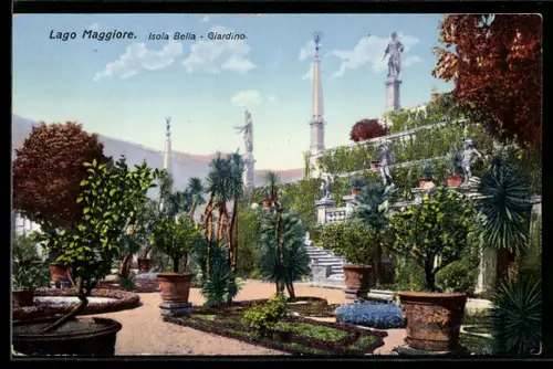 AK Isola Bella /Lago Maggiore, Giardino