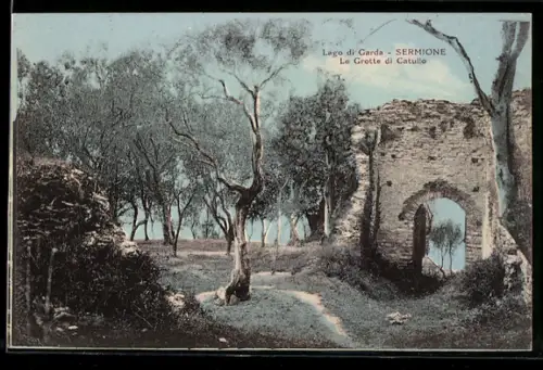 AK Sermione /Lago di Garda, Le Grotte di Catullo