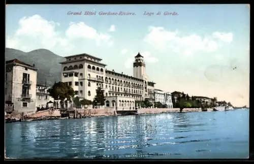 AK Gardone-Riviera /Lago di Garda, Grand Hôtel