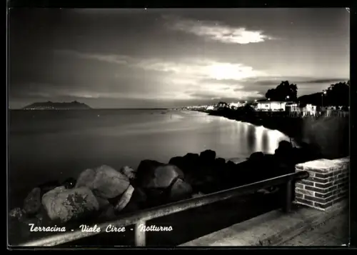 AK Terracina, Viale Circe, Notturno