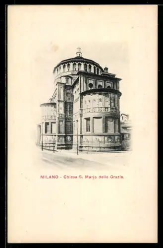 AK Milano, Chiesa S. Maria delle Grazie