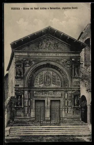 AK Perugia, Chiesa dei Santi Andrea e Bernardino, Agostino Ducci