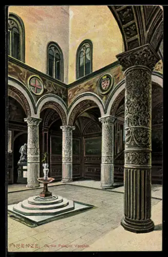 AK Firenze, Cortile Palazzo Vecchio
