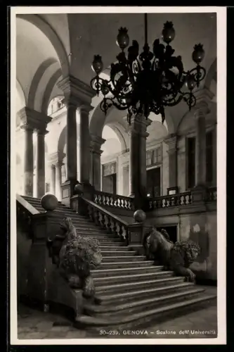 AK Genova, Scalone dell`Università