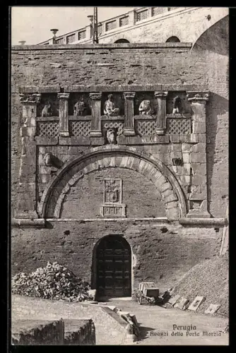 AK Perugia, Avanzi della Porta Marzia