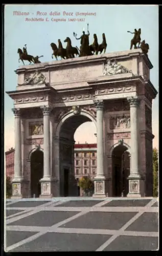 AK Milano, Arco della Pace, Sempione