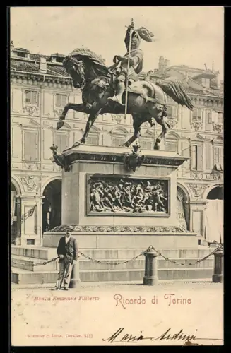 AK Torino, Monumento a Emanuele Filiberto