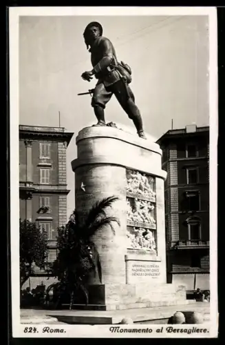 AK Roma, Monumento al Bersagliere