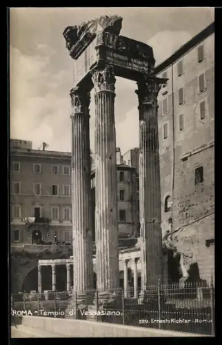 AK Roma, Tempio di Vespasiano