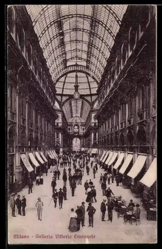 AK Milano, Galleria Vittorio Emanuele
