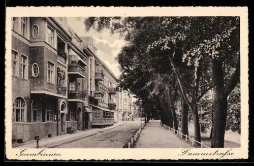 AK Gumbinnen, In der Dammstrasse