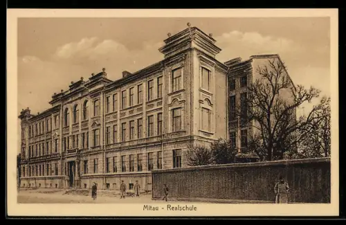 AK Mitau, Partie an der Realschule