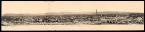 Klapp-AK Torino, Panorama di Torino e delle Alpi