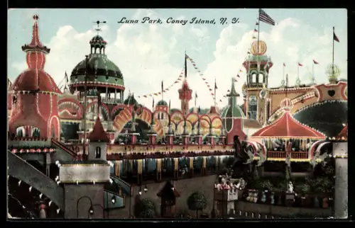 AK Coney Island, NY, Luna Park