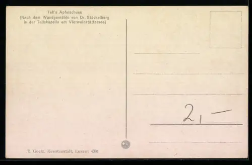 AK Tells Apfelschuss