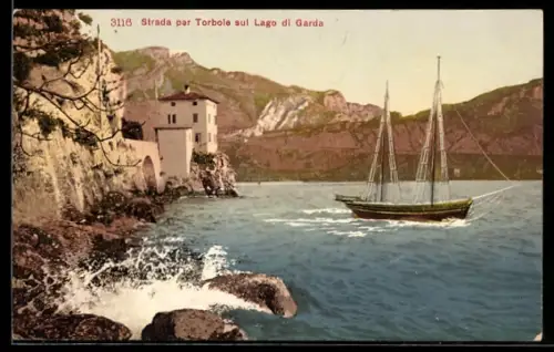 AK Torbole, Strada sul Lago di Garda