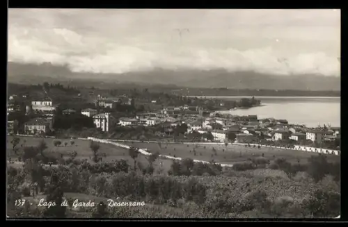 AK Desenzano, Blick auf den Ort