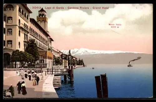 AK Gardone Riviera /Lago di Garda, Grand Hotel