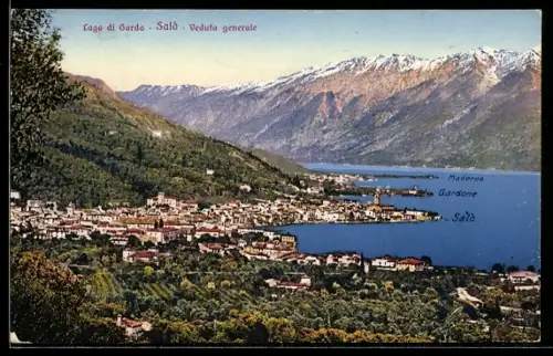 AK Salò /Lago di Garda, Veduta generale