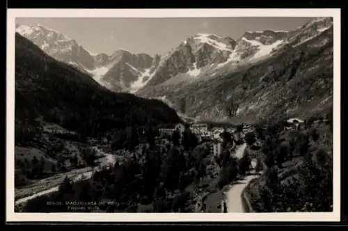 Foto-AK Macugnaga, Frazione Staffa