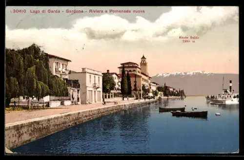 AK Gardone, Riviera e Promenade nuova