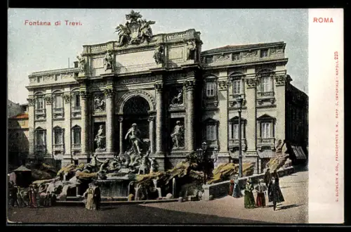 AK Roma, Fontana di Trevi