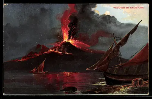 AK Napoli, Vesuvio in eruzione, Vulkan