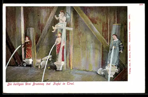 AK Trafoi im Ortlergebiet, Die drei heiligen Drei Brunnen