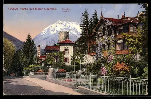 AK Meran-Obermais, Partie mit Blick zur Zielspitze