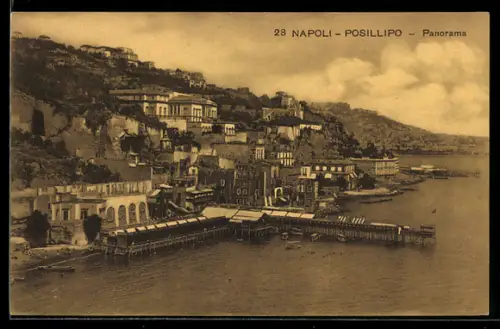 AK Napoli, Posillipo, Panorama