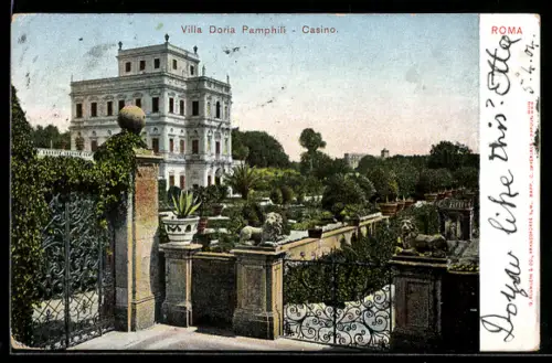 AK Roma, Villa Doria Pamphili, Casino