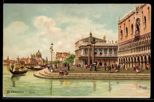 Künstler-AK Venezia, Malo